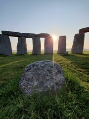 Stonehenge Stonehenge Sky Plant Natural landscape Grass