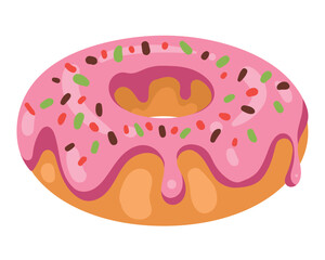 donut with sprinkles