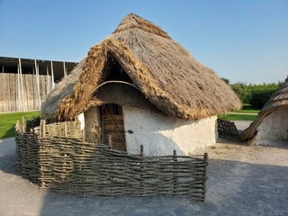 Sky Thatching House Plant Wood Roof