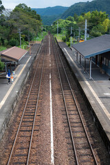 Fototapeta premium 九大本線 小野屋駅
