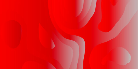 Mixed red and white acrylic paints. Abstract background for design. - obrazy, fototapety, plakaty
