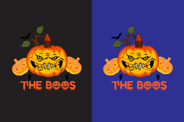 Halloween T-Shirt Design Template