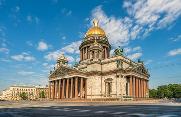 Saint Isaac's Cathedral in St. Petersburg. Russia