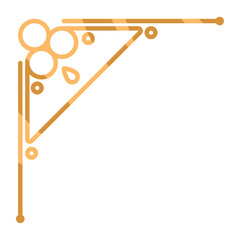 corner ornament icon