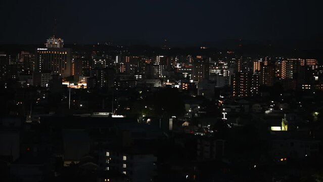 大分市の夜景