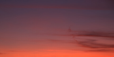 Full frame of the clouds In sky during sunset.