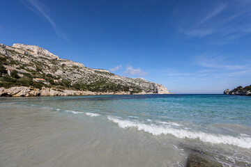 Marseille, France : Calanque de Sormiou (Sormiou cove)