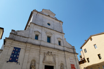 Renaissance style Catholic basilica church of San Paolino or Santi Paolino e Donato . Lucca, Ital