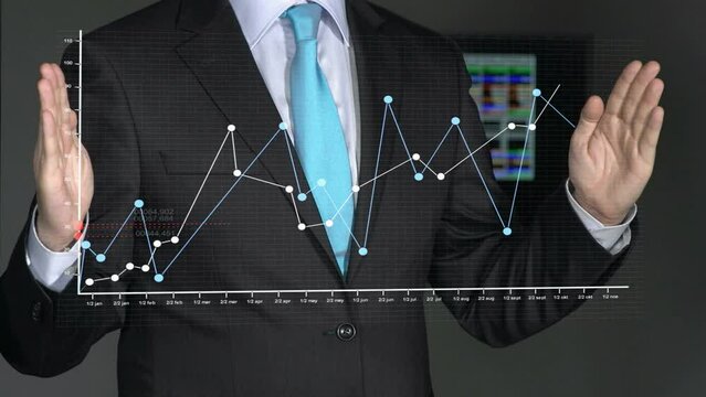 Business Success Growth Charts 