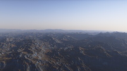 Fototapeta premium alien planet 