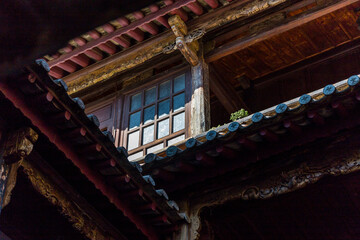Fototapeta na wymiar ancient village in yunnan China