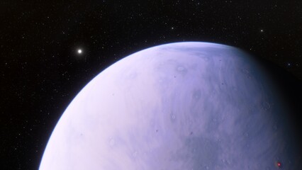 Planets and galaxy, science fiction wallpaper. Beauty of deep space. Billions of galaxy in the universe Cosmic art background 3d render
