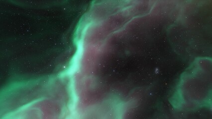 bright nebula, nebula in space, majestic red-purple nebula, beautiful space background 3D render
