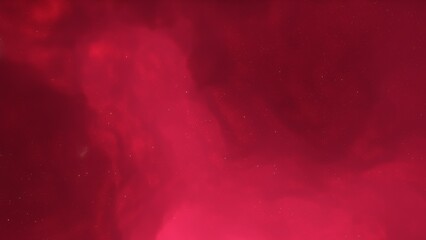 Cosmic background with a blue purple nebula and stars
