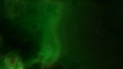 Fototapeta premium Cosmic background with a blue purple nebula and stars 