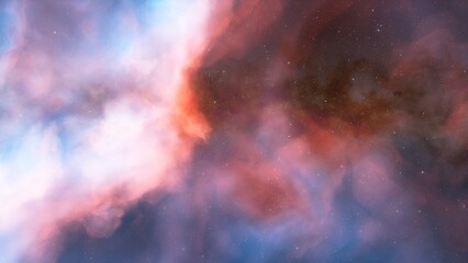 Space nebula, for use with projects on science, research, and education. Illustration
