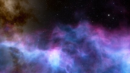 Space nebula, for use with projects on science, research, and education. Illustration
