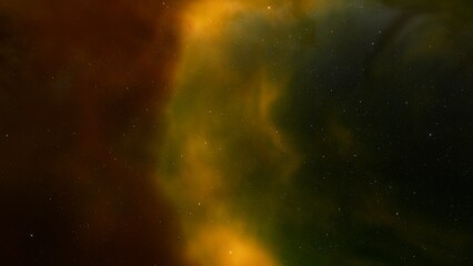 red-violet nebula in outer space, horsehead nebula, unusual colorful nebula in a distant galaxy, red nebula 3d render
