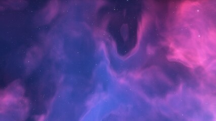red-violet nebula in outer space, horsehead nebula, unusual colorful nebula in a distant galaxy, red nebula 3d render
