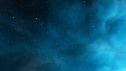 Fototapeta premium Deep space nebula with stars. Bright and vibrant Multicolor Starfield Infinite space outer space background with nebulas and stars. Star clusters, nebula outer space background 3d render 