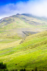 Mountains in Iceland - HDR photograph