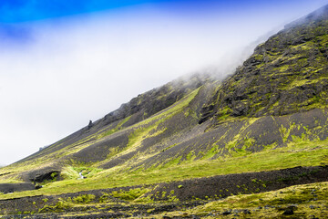 Mountains in Iceland - HDR photograph