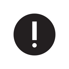 Attention Sign Icon Vector Illustration