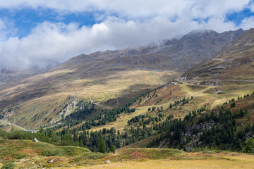 Ötztal im Sommer September