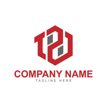 TPD Logo - TPD Icon - TPD Initial Logo -  TPD Typography Logo  