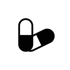 medicine pills vector icon