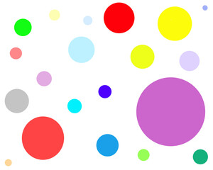 background with circles