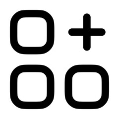 Fototapeta premium category icon, vector interface