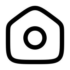 home icon, vector interface