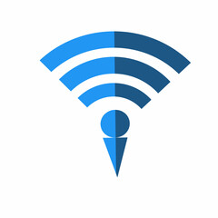 wireless icon and people
