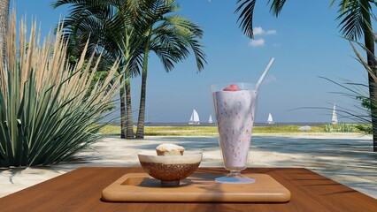 little break at sea. holidays. summer
