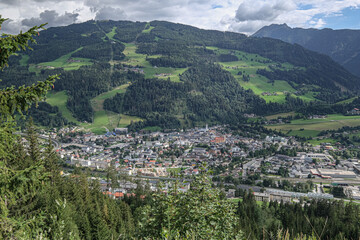 Fototapeta na wymiar The town of Schladming, Styria, Austria