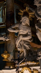 Fototapeta premium Kościół Pokoju im. Trójcy Świętej w Świdnicy – największa drewniana barokowa świątynia w Europie[2], zabytkowy budynek sakralny wybudowany na mocy porozumień traktatu westfalskiego zawartego w 1648 .