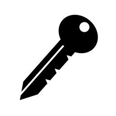 Key icon. Security and password. Vector.