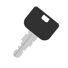 Locker key icon. Lock. Security. Vector.