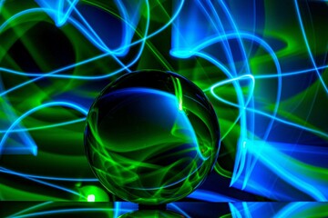 Lightpainting mit Glassball