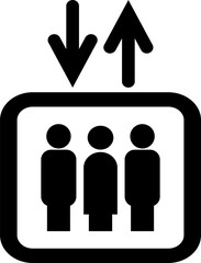 Elevator icon.