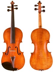 Fototapeta na wymiar Italian violin. Cremona 1691