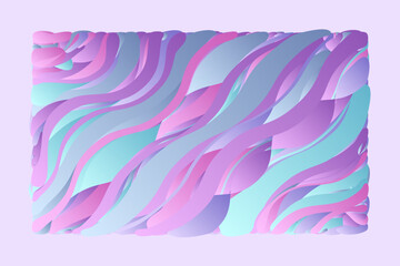 Futuristic Wave abstract art background shape. picture backdrop