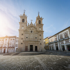 Fototapeta na wymiar Holy Cross Church (Igreja de Santa Cruz) - Braga, Portugal