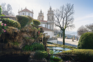 Sanctuary of Bom Jesus do Monte Gardens and Church - Braga, Portugal