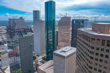 Fototapeta na wymiar Houston Downtown