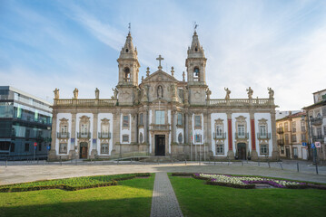 Fototapeta na wymiar Church of Sao Marcos (St. Mark) - Braga, Portugal