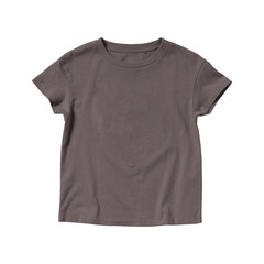 Blank Asphalt T-shirt Crew Neck Short Sleeve for Kids