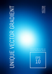 Vector blurred mesh gradient background trend colors