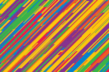 Abstract yellow striped line background, vector illustration